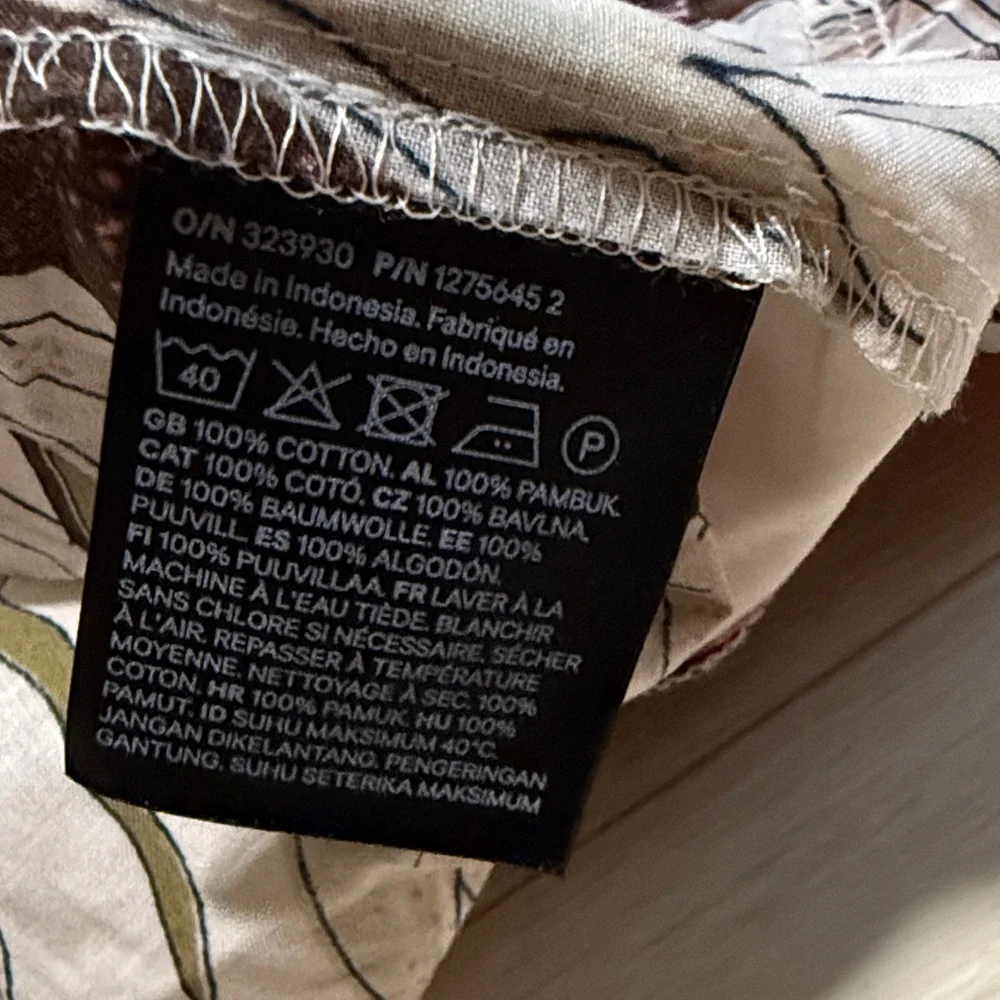 H&M Floral Dress with Pink and Brown Accents - Picture 3 of 7